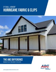 Eyewall Armor Hurricane Fabric & Clips Flyer